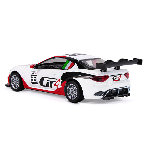 ТМ "Автопанорама" Машинка металлическая 1:43 Maserati Gran Turismo MC GT4, белый, откр. двери, в/к 17,5*12,5*6,5 см в Джамбо Тойз #6
