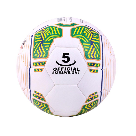 Мяч футбольный, размер 5 (22см), 2 слоя, вес:420 гр, материал: PU, в ассортименте 3 цвета в Джамбо Тойз #2