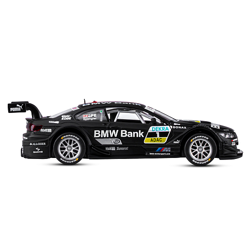 ТМ "Автопанорама" Машинка металлическая 1:32 BMW M3 DTM, черный, свет, звук, откр. двери и капот, в/к 17,5*13,5*9 см в Джамбо Тойз #9