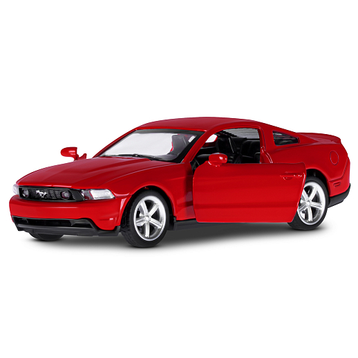 ТМ "Автопанорама" Машинка металлическая 1:43 Ford Mustang GT, красный, откр. двери, инерция, в/к 17,5*12,5*6,5 см в Джамбо Тойз #7