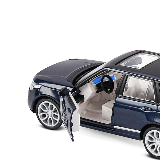 ТМ "Автопанорама" Машинка металлическая 1:34 2013 Range Rover, темно-синий перламутр, свет, звук, откр. двери, инерция, в/к 17,5*13,5*9 см в Джамбо Тойз #15