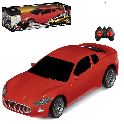 AUTODRIVE Р/У Машинка, 4 канала, цвет красный, в/к 24*9,5*7,5см в Джамбо Тойз