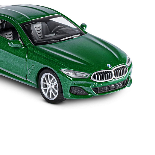 ТМ "Автопанорама" Машинка металлическая 1:44 BMW M850i Coupe, зеленый, откр. двери, инерция, в/к 17,5*12,5*6,5 см в Джамбо Тойз #15