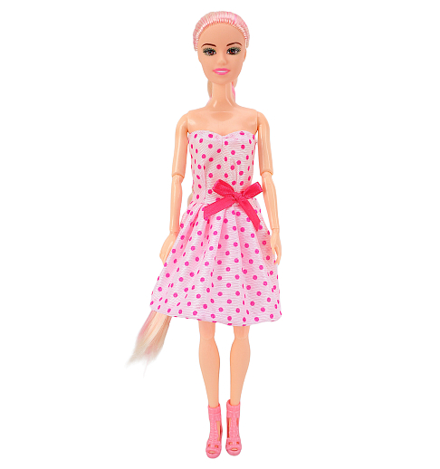 Кукла "Модница"  с шарнирными руками и ногами,  в комплекте аксессуары, в/к 20*5*32,5 см в Джамбо Тойз #6