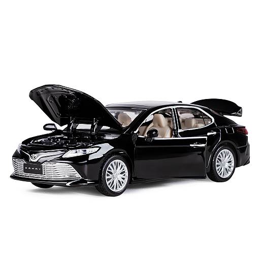 ТМ "Автопанорама" Машинка металлическая 1:34 Toyota Camry, черный, свет, звук, откр. двери, капот и багажник,  в/к 17,5*13,5*9 см в Джамбо Тойз #13
