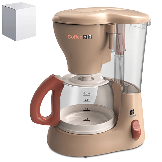 Игрушечная бытовая техника - кофеварка, со звук.и свет.эффект., в/к 14*9,5*17,5 см в Джамбо Тойз