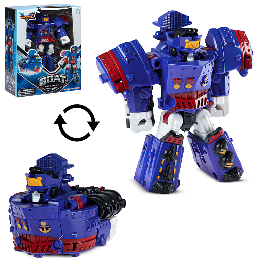 Робот-трансформер, цвет синий, в/к 15*7*18см в Джамбо Тойз