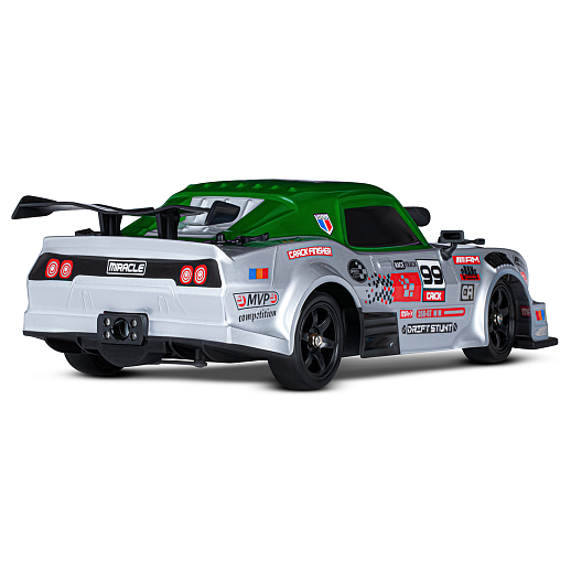 AUTODRIVE 1:16 2.4GHz Р/У Машина для дрифта с паром, 4WD, запасн.колеса 4шт., свет, с аккум, в/к 31*15*15см в Джамбо Тойз #5