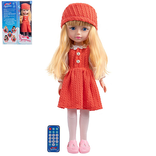 Кукла, интерактивная, русский чип, в/к 14х9х45 см в Джамбо Тойз