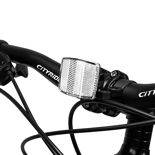 Велосипед двухколёсный CITYRIDE, модель CR-B2-SH01, рама сталь, размер колёс 26", двойные алюминиевые обода, 21 скорость, амортизационная вилка, цвет зеленый в Джамбо Тойз #6