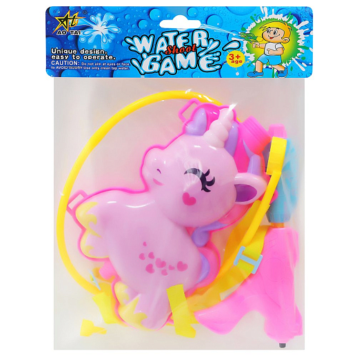 Водный пистолет с рюкзаком "Русалка", фиолетовый, в/п 32,5*19*6,5 см в Джамбо Тойз #19