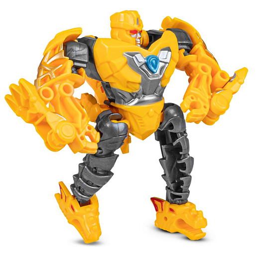 Набор из 5шт. трансформеров DIY(сборные модели), отдельн.робот трансформируется в динозавра, 5шт. собираются в одного больш.робота,в бел.кор. в Джамбо Тойз #10