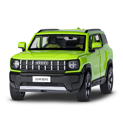 ТМ "Автопанорама" Машинка металлическая 1:32 Haval Kugou, зелен., свет, звук, откр. двери, капот и дверка багажника, инерция, в/к 19*9*7 см в Джамбо Тойз #16