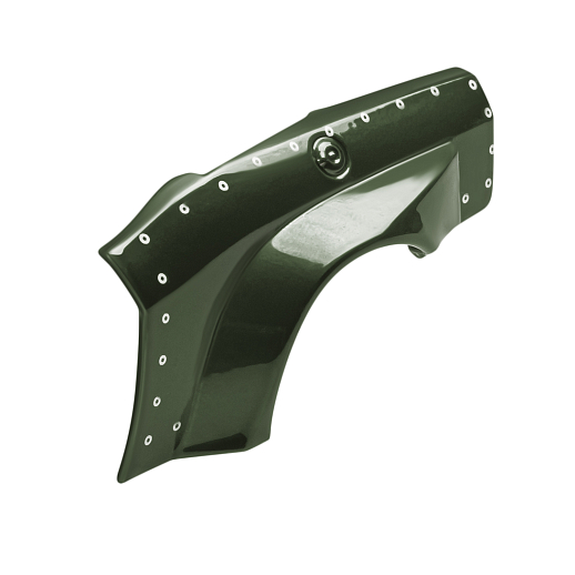 ТМ "Автопанорама" Машинка металлическая 1:36 2022 Dodge challenger SRT Jailbreak, зеленый, тюнинг, откр. двери, свободный ход колес, в/к 23,5*10*4 см в Джамбо Тойз #14