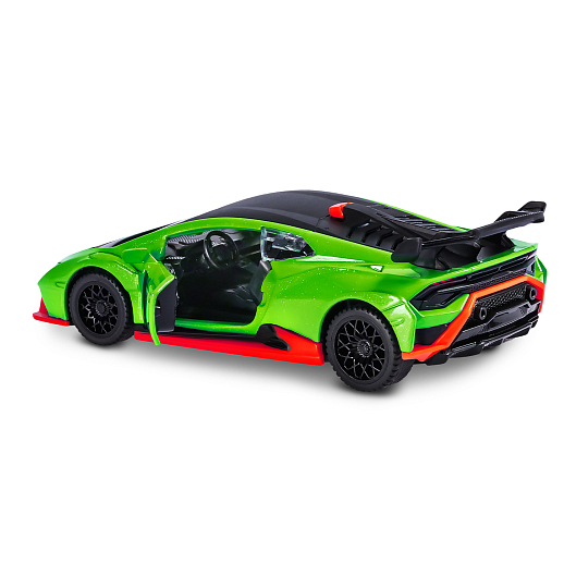 ТМ "Автопанорама" Машинка металл. 1:40 Lamborghini STO, зеленый, инерция, откр. двери, в/к 17,5*12,5*6,5 см в Джамбо Тойз #9