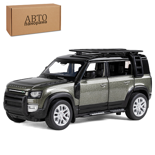 Игрушка для детей: Машинка металлическая 1:32 Land Rover, цвет зеленый, свет, звук, свободный ход колес, артикул JB1251753 в Джамбо Тойз