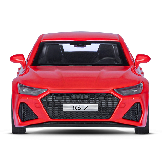 ТМ "Автопанорама" Машинка металлическая 1:43 Audi RS7 Sportback, красный, откр. двери, инерция, в/к 17,5*12,5*6,5 см в Джамбо Тойз #8