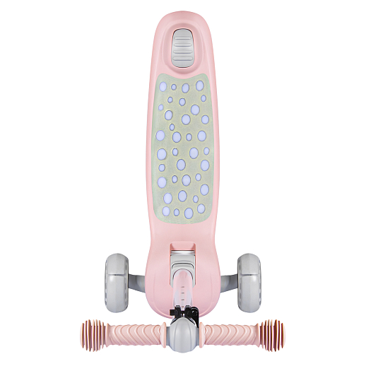 Трехколесный самокат CITYRIDE, cкладной,со светом на деке,  колеса PU со светом 120*45 мм и 90*46 мм в Джамбо Тойз #4