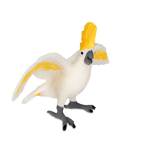 ТМ "DARWIN, Коллекционная фигурка "Попугай какаду", в/п 9,1*4*5 см в Джамбо Тойз