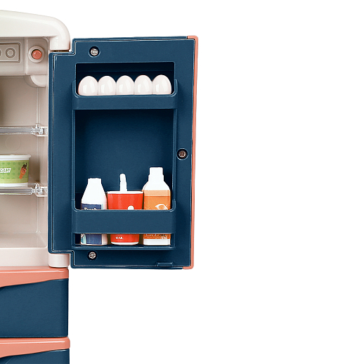 Холодильник с продуктами (20 шт.), со звук.и свет.эффект.,пар, в/к 23*10*20 см в Джамбо Тойз #14