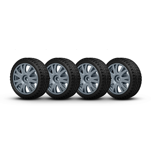 Р/У Машина для дрифта с 3D подсветкой кузова,М1:24,2.4GHz,4WD,4 доп.колеса,конусы 6шт,с аккум.,цв.красный,в/к 20,7*12,2*12,8см в Джамбо Тойз #10