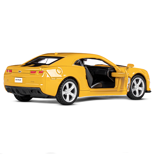 ТМ "Автопанорама" Машинка металлическая  1:43 Chevrolet Camaro SS, желтый, откр. двери, инерция, в/к 17,5*12,5*6,5 см в Джамбо Тойз #12
