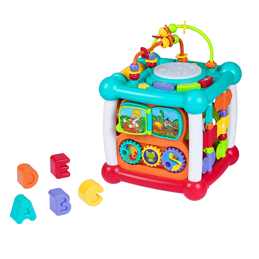 Игровой центр ТМ Smart Baby, бизиборд, русский язык, свет, звук, Bluetooth, в кор 20х20х27 см в Джамбо Тойз #2