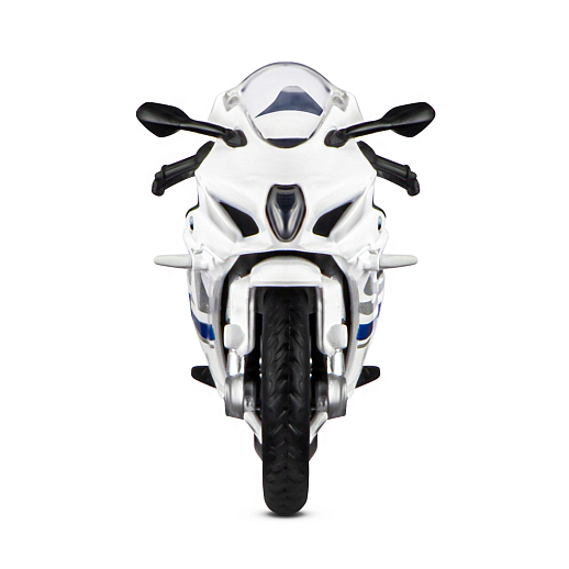 ТМ "Автопанорама" Мотоцикл металл. 1:18 SUZUKI GSR-R1000, белый, свободный ход колес, в/к 9,2 х 4,5 х 14 см в Джамбо Тойз #8