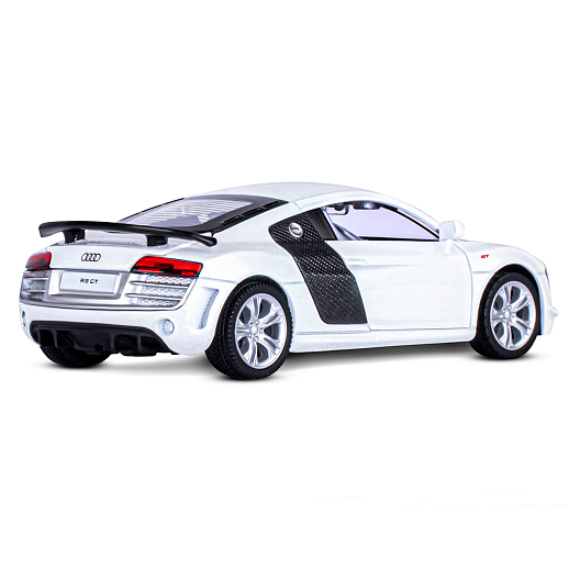 ТМ "Автопанорама" Машинка металл.,1:32 Audi R8 GT, белый, инерция, свет, звук, откр. двери, в/к 17,5*13,5*9 см в Джамбо Тойз #9