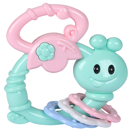 ТМ "Smart Baby" Развивающая игрушка "Улитка" Зелено-розовая, на блистере 19х14х2,5 см в Джамбо Тойз #2