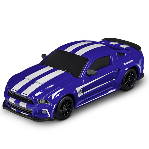 Р/у машинка для дрифта М1:24,2.4GHz,4WD,сменные шины 4шт., конусы 4шт.,свет,с аккум.,цвет синий,в/к 22,4х14,5х10,8см в Джамбо Тойз #2