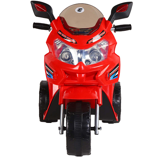 Мотоцикл на аккум., 6V4.5AH*1, звук, свет, размер 90*44*58см, макс. нагрузка 25 кг. Цвет - красный в Джамбо Тойз #7