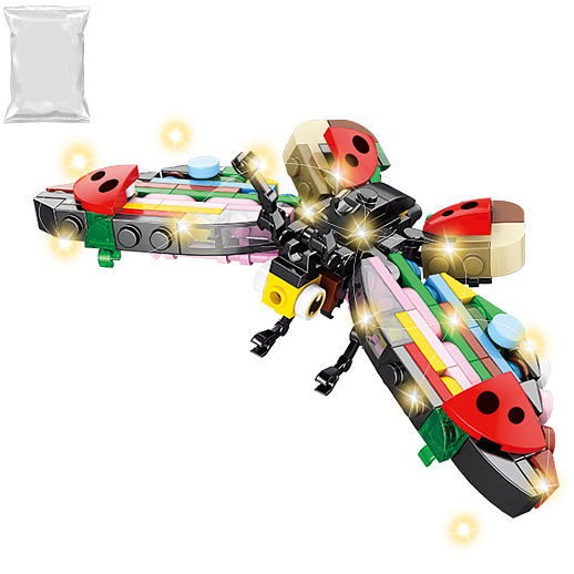 Конструктор 10 в 1 "Бабочка", со светом, в/п в Джамбо Тойз