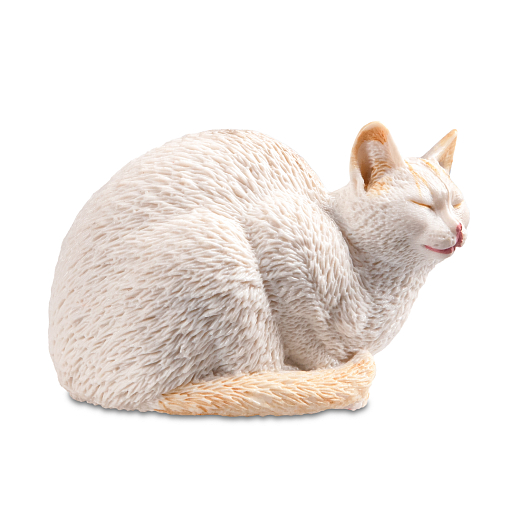 ТМ "DARWIN, Коллекционная фигурка "Кот сидящий на лапках" Белый, в/п 7*4*4,8 см в Джамбо Тойз