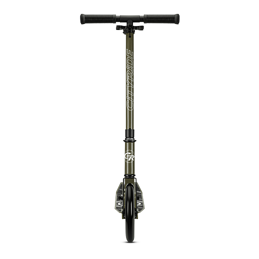 Двухколесный самокат CITYRIDE 200MM PU; алюминий/сталь порошковое покрытие. Дека 53*11СМ, руль  82-92СМ. Складной.  Без амортизатора. Подшипники Abec-9, Грипсы резина 120мм. в Джамбо Тойз #2