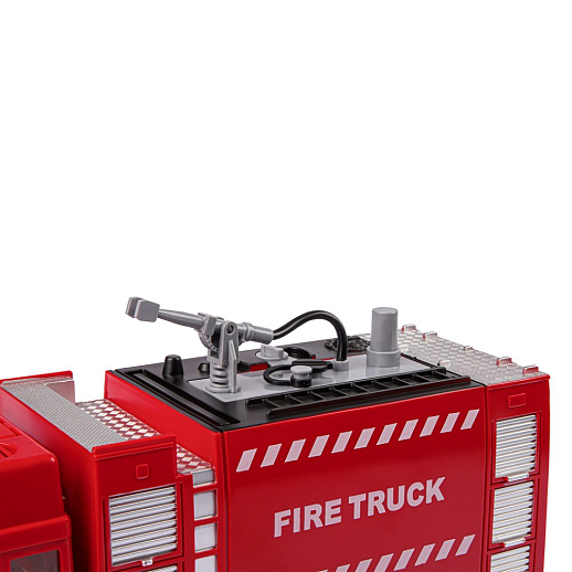 Фрикционная машина "Пожарная" на бат.,со светом и звуком, стреляет водой, красный, в/к 35,5х12,5х19,5 см в Джамбо Тойз #10