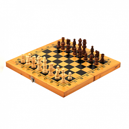 Настольная игра "3-в-1: шашки, нарды, шахматы", в/к 35,5*5*18,5 см в Джамбо Тойз #3