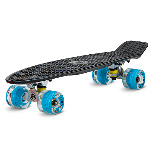 Скейтборд Fish, дека PP р-р 22"х6", колеса 60х45мм 78А, PU, LED, ABEC-7, подвеска алм.3,25" в/п в Джамбо Тойз #2