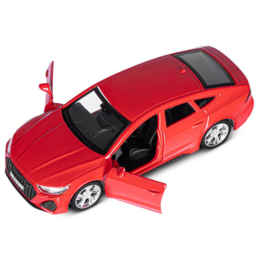 ТМ "Автопанорама" Машинка металлическая 1:43 Audi RS7 Sportback, красный, откр. двери, инерция, в/к 17,5*12,5*6,5 см в Джамбо Тойз #10
