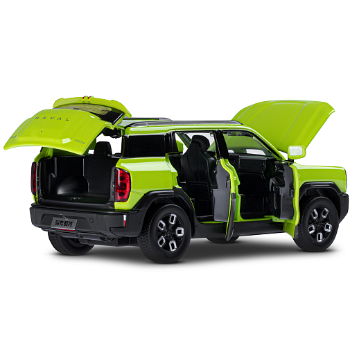 ТМ "Автопанорама" Машинка металлическая 1:32 Haval Kugou, зелен., свет, звук, откр. двери, капот и дверка багажника, инерция, в/к 19*9*7 см в Джамбо Тойз #6