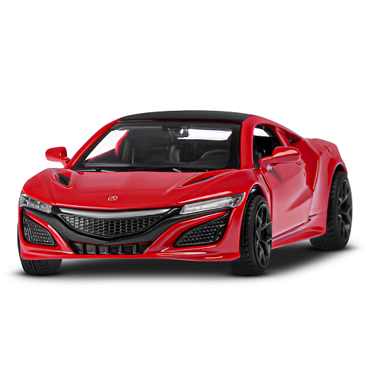 ТМ "Автопанорама" Машинка металлическая 1:38 Honda Acura NSX, красный, откр. двери, инерция, в/к 17,5*12,5*6,5 см в Джамбо Тойз #4