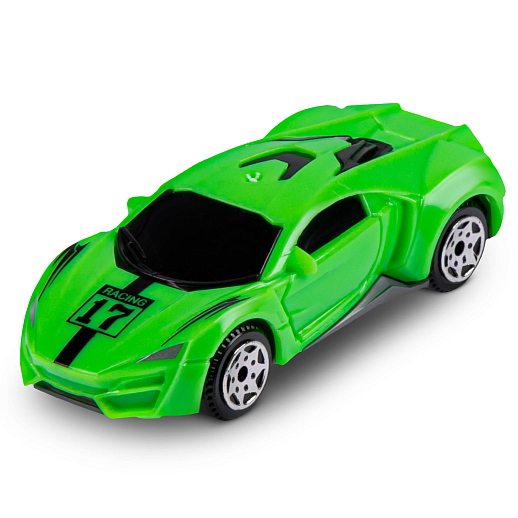 Автовоз-чемодан,в комплекте 4 машинки,свободн.ход колес,в/к 30,5*8,5*12см в Джамбо Тойз #7