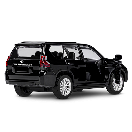 ТМ "Автопанорама" Машинка металлическая 1:42 Land Cruiser Prado, черный, откр. двери, инерция, в/к 17,5*12,5*6,5 см в Джамбо Тойз #13