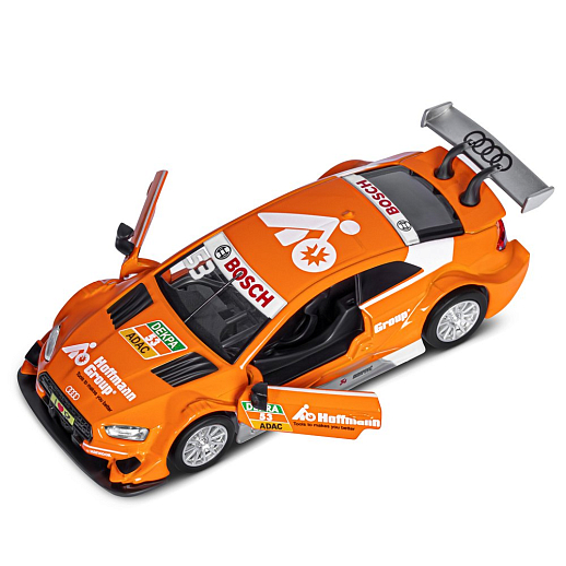 ТМ "Автопанорама"  Машинка металл. 1:43 Audi RS 5 DTM, оранжевый, откр. двери, в/к 17,5*12,5*6,5 см в Джамбо Тойз #11