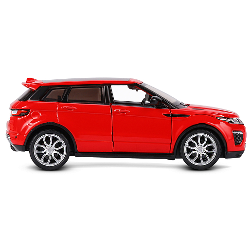 ТМ "Автопанорама" Машинка металлическая 1:32  2017 Land Rover Range Rover Evoque HSE, красный, откр. двери и капот, свет, звук, инерция,  в/к 17,5*12,5*6,5 см в Джамбо Тойз #7
