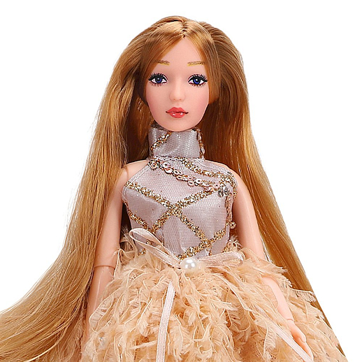 Кукла "Принцесса"  с шарнирными руками и ногами, в комплекте домашний питомец, аксессуары, в/к 28х6,5х32,5 см в Джамбо Тойз #5