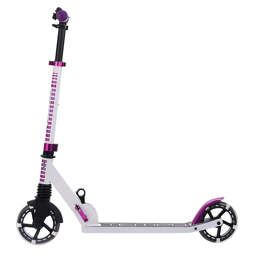 Двухколесный самокат CITY-RIDE TEMPO 145mm сталь/ал. Складной. Tbar lock. Колеса PU 145/145 MM со светом LED. Подшипники: Abec-7. Грипсы: резина. Передник амортизатор. в Джамбо Тойз #2