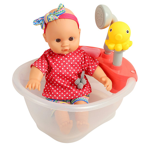 Набор "Кукла пупс с ванночкой и аксс.", в/к 41х23х24 см в Джамбо Тойз #7
