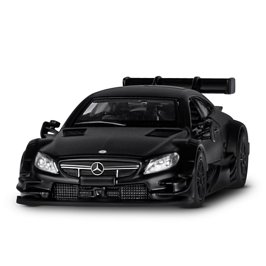 ТМ "Автопанорама" Машинка металлическая 1:43 Mercedes-AMG C 63 DTM, черный матовый,  откр. двери, инерция, в/к 17,5*12,5*6,5 см в Джамбо Тойз #6