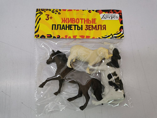 ТМ "Компания друзей" набор "Домашние животные 1", 3шт, в/п в Джамбо Тойз #6